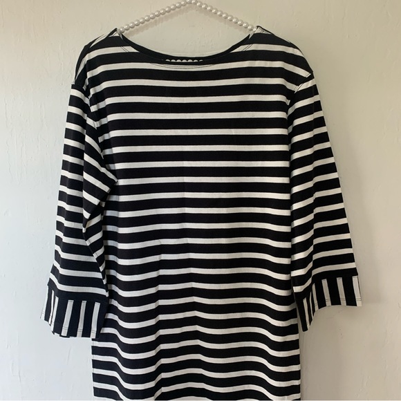 The Organic Cotton Striped Tee Dress - Picture 11 of 15